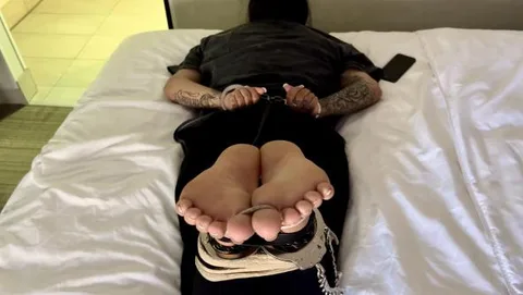 Anna Tiny Mexican Soles Punished with Bastinado still 3