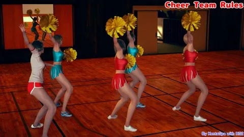 [CG Animation] #61 Cheer Team Rules (Episode1 of 3 Uniform) still 1