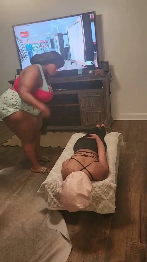 Cheerleaders gets a hard spanking part III still 3