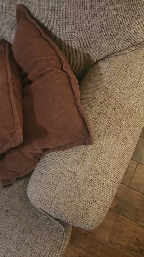 Chick gets a hard spanking laying down still 5