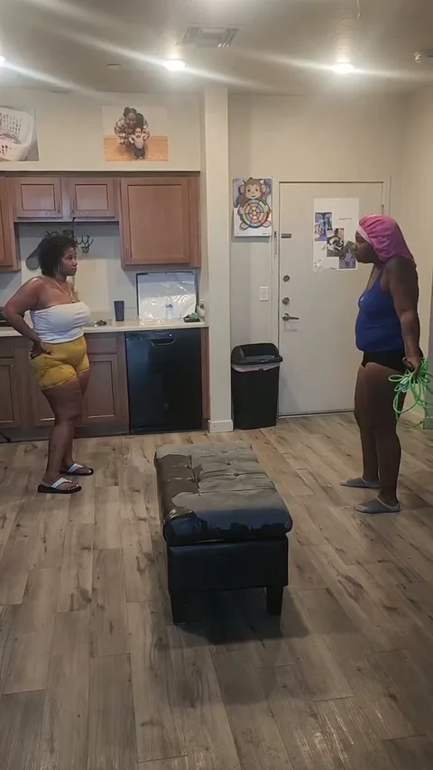 Chick gets a hard spanking with extension cord still 1