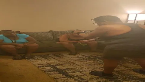 Chick gets spanked in the living room part 1 still 2