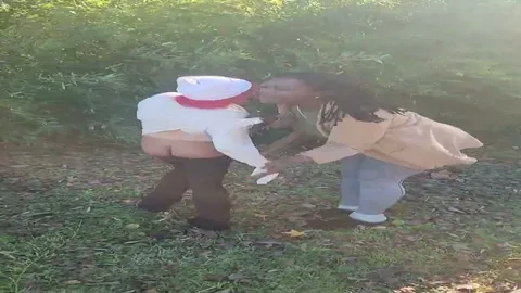 Chick gets spanked outside for skipping school still 4