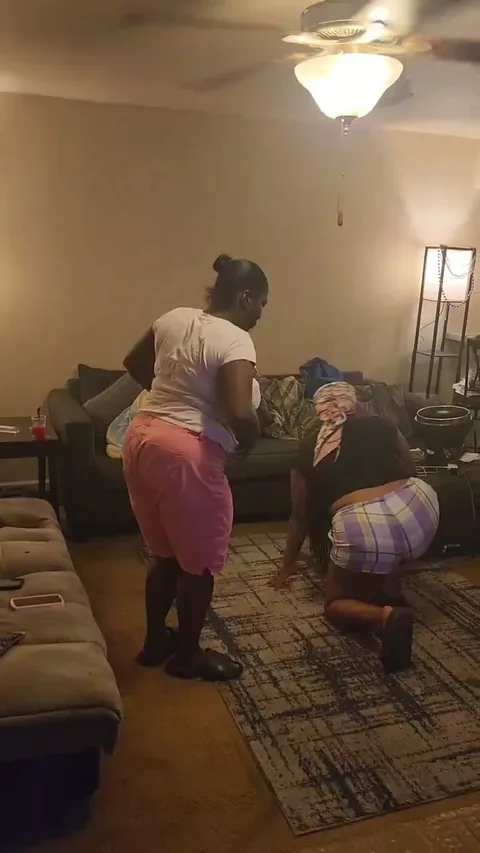 Chicks gets spanked with switch for being bad still 4