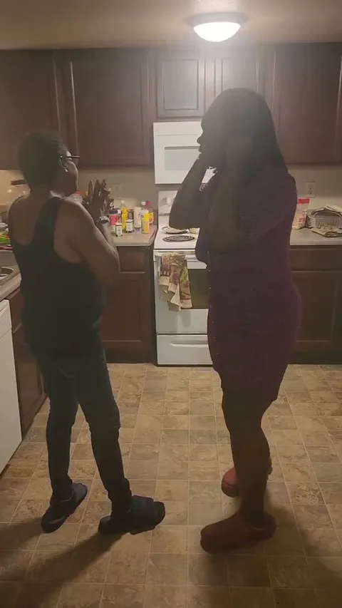 Chila gets a hard spanking in the kitchen part 1 still 2