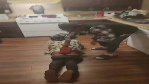 Chila gets a hard spanking on the floor still 4