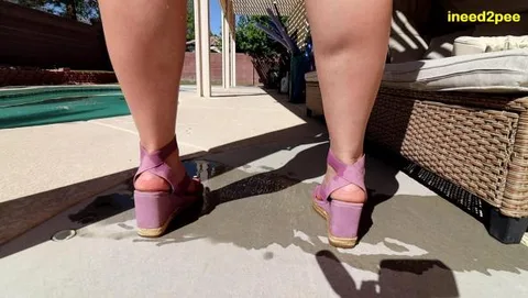 Curvy MILF Gia Love wetting her panties still 3