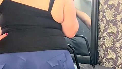 Daisy gets a Wedgie Strapping still 4
