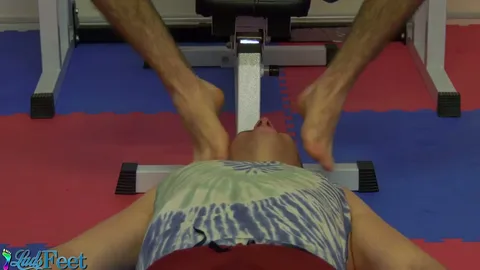 Dallas Gym Foot Worship still 1