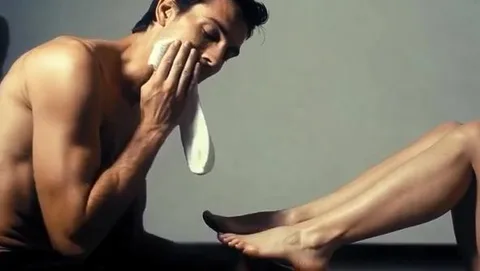 Dirty Socks Feet Licking still 4