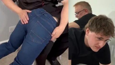 Felix First Spanking - Re-loaded