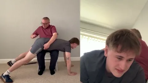 Felix Spanked in Sports Gear - Re-loaded