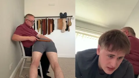 Felix Spanked in Sports Gear - Re-loaded still 2