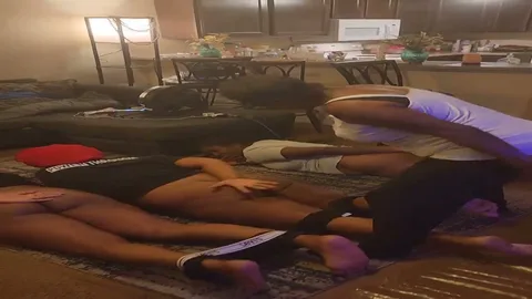 Granny spanks her roommates for being bad still 5