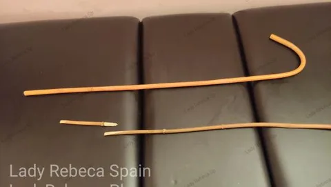Hard punishment with cane still 3