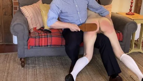 It Doesn’t Hurt Anymore Part 2 – Kinia posts about the spankings she receives not hurting anymore. Her guardian ensures that she regrets her boasts wi
