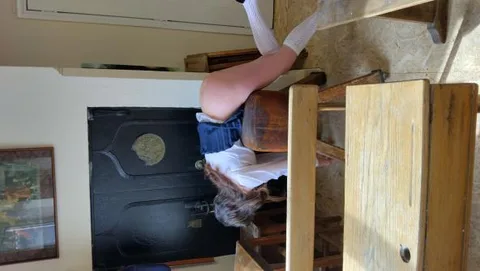 Kate goes over the Vaulting Horse still 2