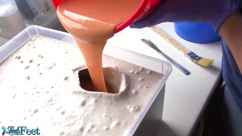 Milos Silicone Foot Casting still 4