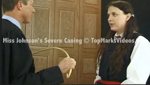Night Howls Three Miss Johnsons Severe Caning ( Version) still 1