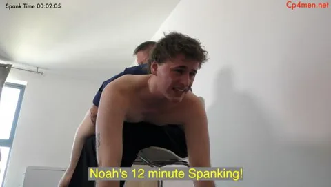 Noah’s 12 Minute spanking! still 2