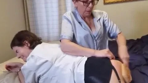 Nurse Hatchetts Spanking Therapy Pt2 still 2