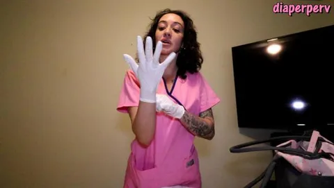Nurse Lee uses ALL methods to make you mess diaper