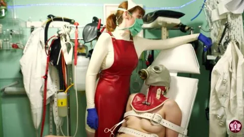 Nurse Roxy and Her Medical Examination Machine for Patient Mila still 3