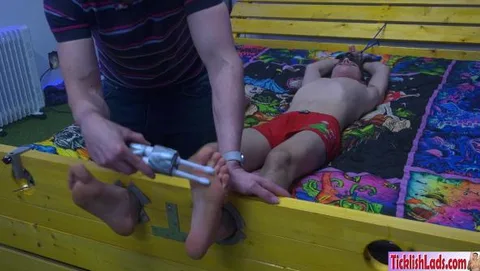 Petr Cobalt Tickled On The Bed still 4