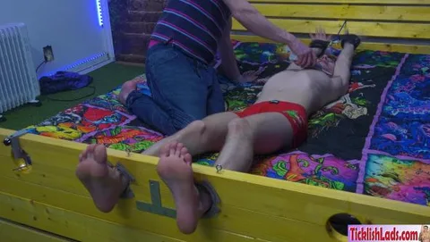 Petr Cobalt Tickled On The Bed still 5