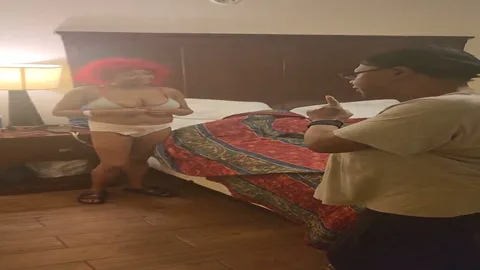 Red hair chick gets a pussy spanking still 2