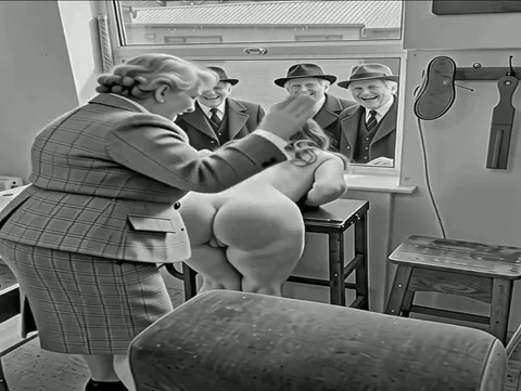 Retro Spanking Number 4 still 1