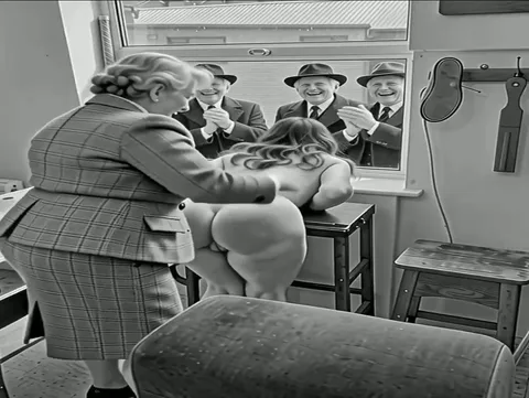 Retro Spanking Number 4 still 3