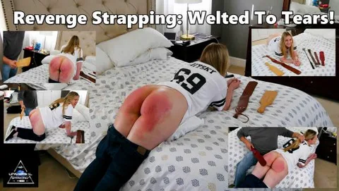 Revenge Strapping Welted To Tears - 1920x1080