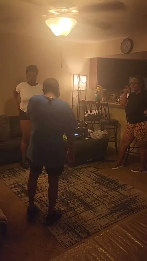 Roommates spank chick for not listening still 3