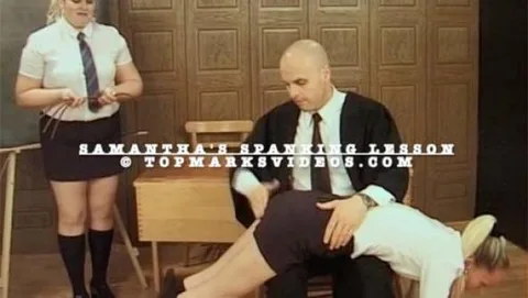 Samanthas Spanking Lesson Version still 3