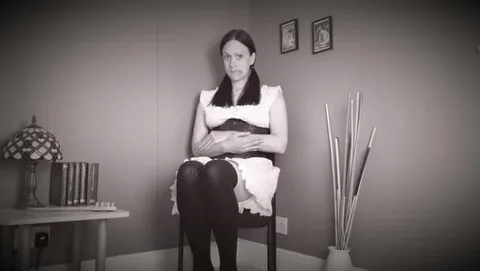 Silent spanking still 1
