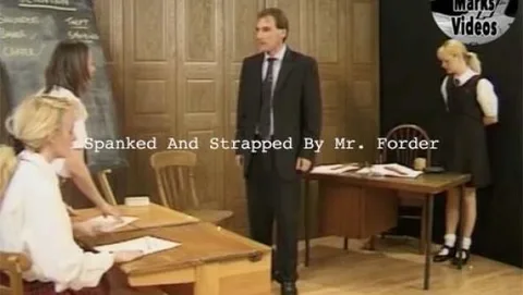 Spanked And Strapped By Mr. Forder still 1
