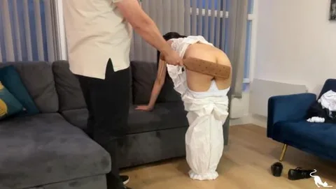 Spanked at School, Spanked at Home - Emma has been punished at school so the rules are the rules still 3