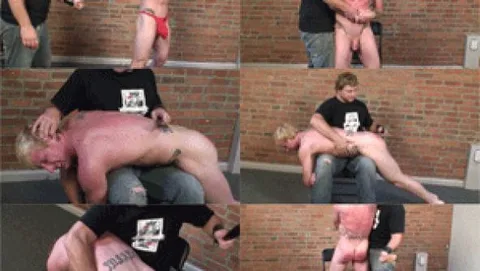 Straight Strippers Spanked - Cody
