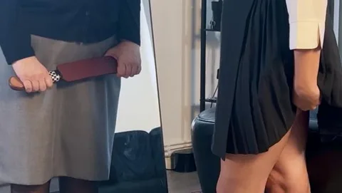 The approved school - Leia is severely punished by Miss Iceni still 2