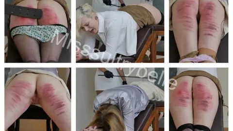 The raw files, cam 3 single cam continuous of caned strapped and cropped