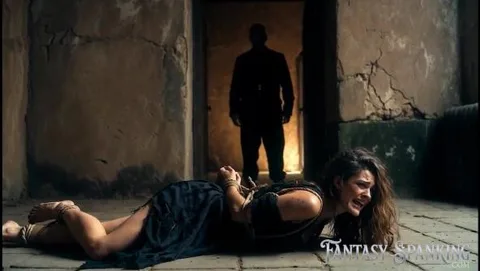 Tied in the Dungeon still 5