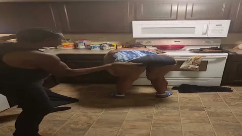 Tila gets a hard spanking over her shorts still 4